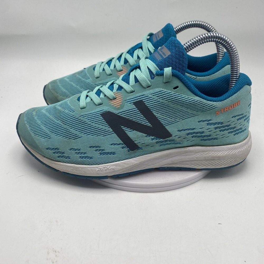 New Balance Shoes Women Size 7.5 Strobe Teal Blue Athletic Running 3823 - Picture 7 of 16